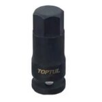 TOPTUL IMPACT SOCKET HEX 1/2"DR X 6MM