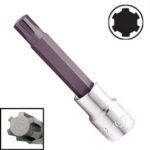 TopTul Ribe Bit Socket 1/2DR M9x100mm