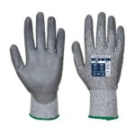 Portwest Cut C Grey Polyurethane Glove, Size XXL,