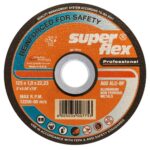 SUPERFLEX - 125x1.0x22.23 ALUMINUM CUTTING DISC