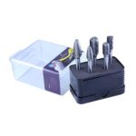 ALPHA 5 PIECE TUNGSTEN CARBIDE BURR SET 1/4