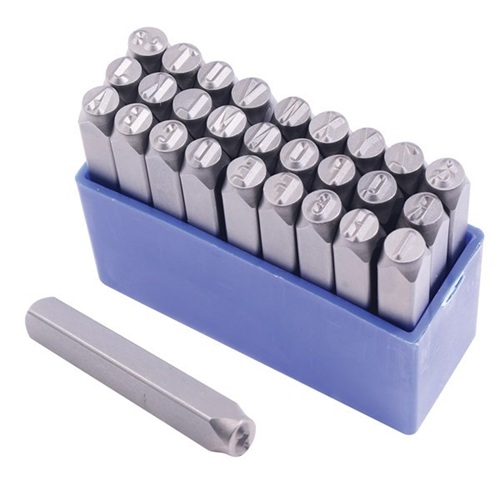 301629 TOLEDO LETTER PUNCH SET 8MM - Image 1