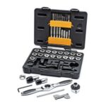 GEARWRENCH 42Pc SAE Ratcheting Tap and Die Set