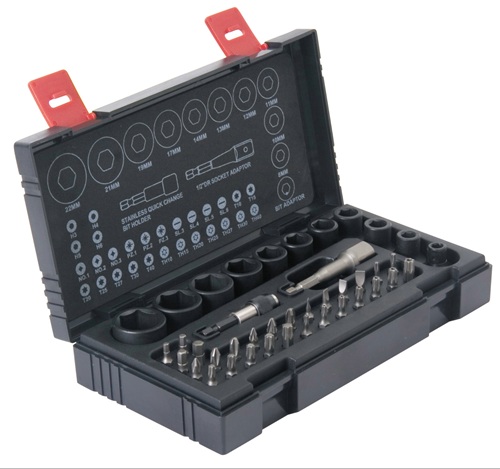 752500 HiKOKI 41Pc Impact Socket and Driver Bit Kit - Image 1