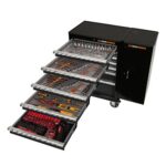 GEARWRENCH 277Pc Combination Tool Kit plus 28in. Trolley plus Side Cabinet