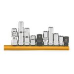 GEARWRENCH 10Pc 1/4 and 3/8 in. Drive 10mm 6-Point Socket Set