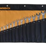 GEARWRENCH 18Pc 12 Point Long Pattern SAE Combination Wrench Set - Roll