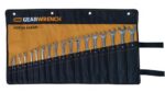 GEARWRENCH 18Pc 12-Point Metric Long Pattern Combination Wrench Set - Roll
