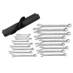 GEARWRENCH 18Pc 12-Point Metric Long Pattern Combination Wrench Set - Roll - Image 2