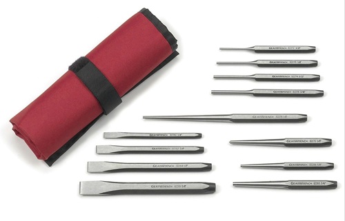 82305 GEARWRENCH 12Pc Punch and Chisel Set - Image 1