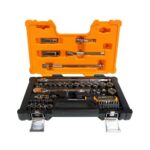 GEARWRENCH 57Pc 1/4in and 3/8in. PTK Socket Set
