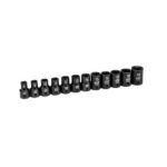 GEARWRENCH 12Pc 1/2inc Drive 6 Point Standard Impact Metric Socket Set