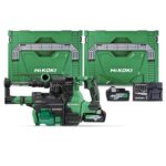 HiKOKI 36V 28mm SDSplus Rotary Hammer w/ Dust Extractor Kit - Image 2