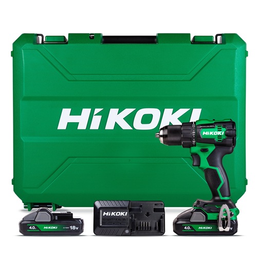 DV18DEGMZ HiKOKI 18V Brushless 13mm 70Nm Impact Drill Kit - Image 1