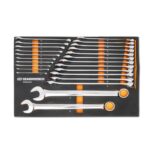 GEARWRENCH 24Pc 12-Point Metric Long Pattern Combination Wrench Set in EVA Tray