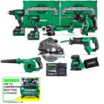HiKOKI 18V/36V Brushless MULTI VOLT 8-Tool Kit