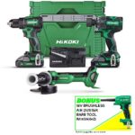 Hikoki 18V Brushless 3 Tool Combo Kit + 2 x BSL1840M + UC18YSL3