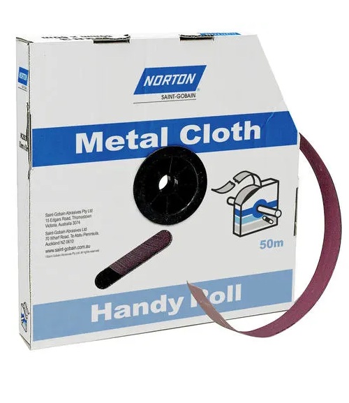 Norton-Coloth-roll HANDY ROLL 40mm X 50m X 40G - Image 1