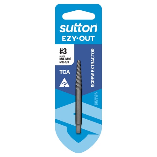 Sutton-screw-ext EXTRACTOR M600 SCREW EZY-OUT CARDED No.2 M6-M8 - Image 1
