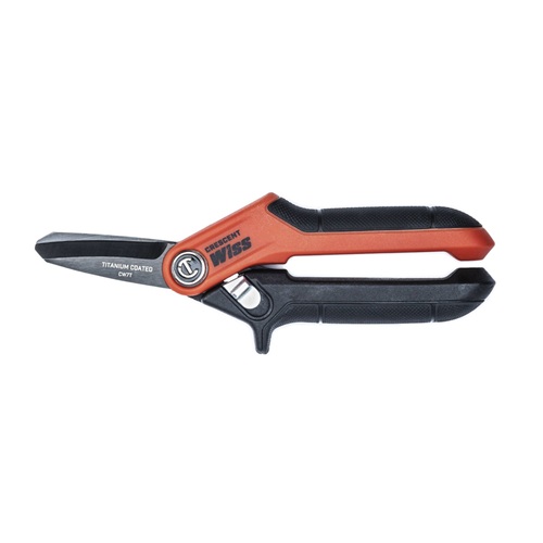 cw7t Crescent 7-1/2in. Titanium Coated Tradesman Utility Shears - Image 1
