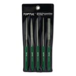 TOPTUL 5PC DIAMOND NEEDLE FILE SET