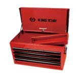 KING TONY 6 DRW TOOLBOX BLACK HANDLES