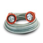 Braided 15m Extension Lead, 3 x 2.5mm2, 3P 15A Plug & Socket