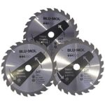 BLU-MOL 184 x 20mm 24TPI Circular Saw Blade 3 Pack